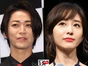 亀梨和也と田中みなみ