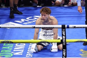 ダウンした井上尚弥