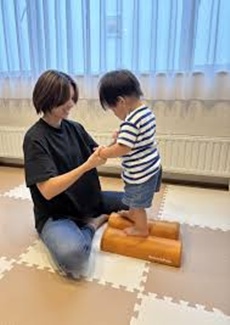 育児中の吉村紗也香