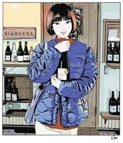江口寿史のイラスト
